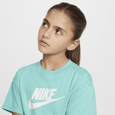 Playera para niña talla grande Nike Sportswear