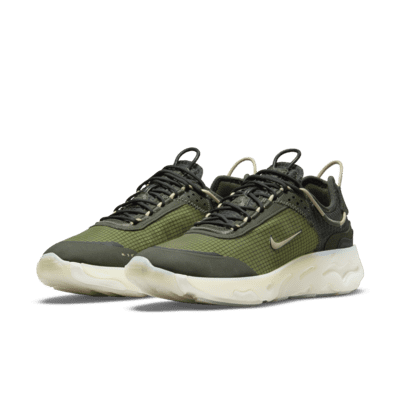 Nike Men's React Live Running Shoes in Green/Sequoia Size 7.0