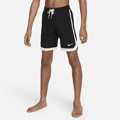 Shorts de voleibol de 18 cm para niño talla grande Natación Nike Fadeaway