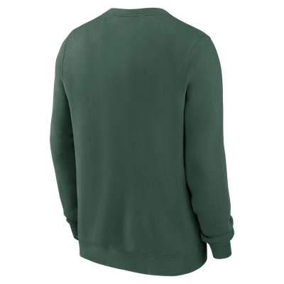 Green Bay Packers Draw Block Club Men's Nike NFL Pullover Crew