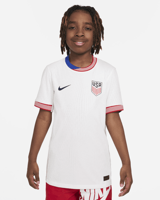 Подростковые джерси USMNT 2024 Match Home Big Kids' Nike Dri-FIT ADV Soccer Authentic Jersey