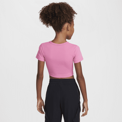 Nike Sportswear Girls' Cropped T-Shirt