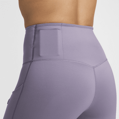 Nike Go Leggings de longitud completa, talle alto y sujeción firme con bolsillos - Mujer