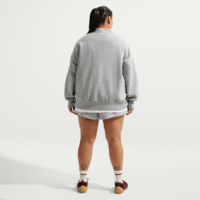 Nike Sportswear Phoenix Fleece Women's Over-Oversized 1/4-Zip (Plus Size)
