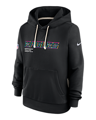 Женское худи Philadelphia Eagles Crucial Catch Nike Dri-FIT NFL Pullover Hoodie