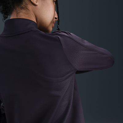 Nike Pro Parte de arriba de manga larga Therma-FIT con media cremallera - Niña