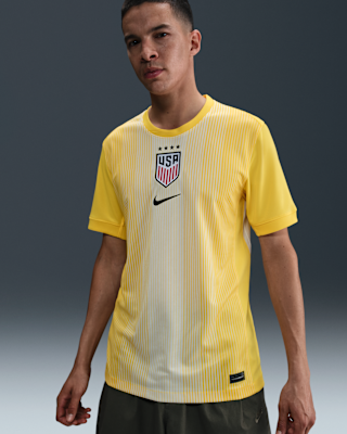 Мужские джерси USWNT 2025 Stadium Goalkeeper (Women's Team) Nike Dri-FIT Soccer Replica Short-Sleeve Jersey