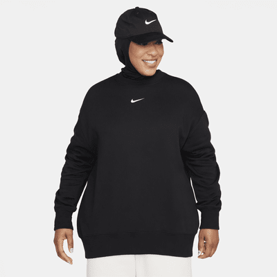 Nike Sportswear Phoenix Bol Kesimli Sıfır Yaka Kadın Sweatshirt'ü. Nike
