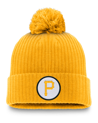 Мужские  Pittsburgh Pirates Cooperstown Peak Nike MLB Cuffed Pom Beanie