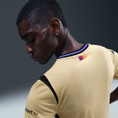 Segunda equipación Stadium FC Barcelona 2025/26 Camiseta de fútbol Replica Kobe Dri-FIT - Hombre
