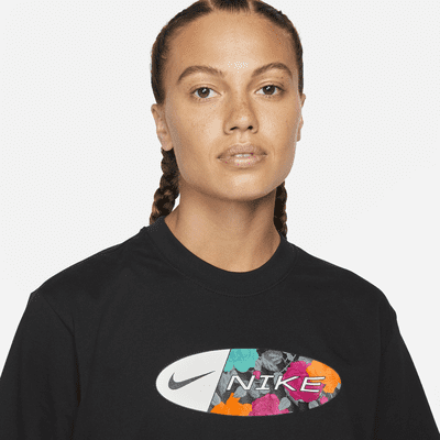 Playera para mujer Nike Sportswear Icon Clash de ajuste recto