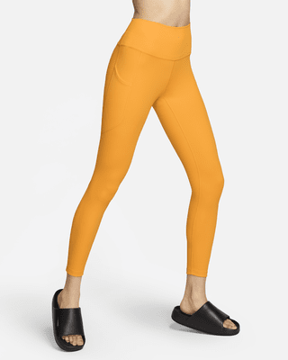 Женские тайтсы Nike One High-Waisted 7/8 Leggings with Pockets