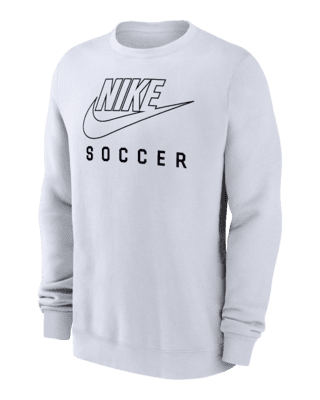 Мужской свитшот Nike Swoosh Club Fleece Soccer Pullover Crew-Neck