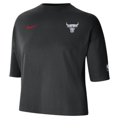 Chicago Bulls 2023/24 City Edition Women's Nike NBA Courtside Boxy T-Shirt