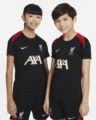 Подростковые шорты Liverpool FC Strike Big Kids' Nike Dri-FIT Soccer Short-Sleeve Knit Top