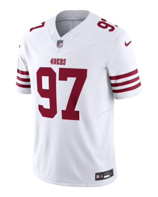 Limited Women's Nick Bosa Gold Jersey - #97 Football San Francisco 49ers  100th Season Inverted Legend Size S