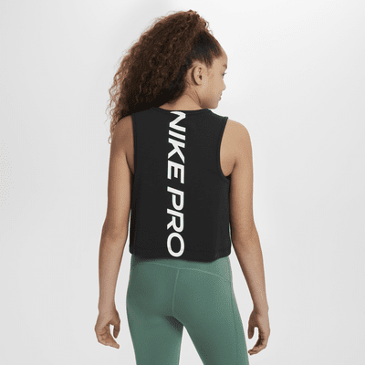 Canotta da training Dri-FIT Nike Pro – Bambina/Ragazza