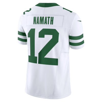 Jersey de fútbol americano Nike Dri-FIT de la NFL Limited para hombre Joe Namath New York Jets