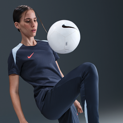 Playera de fútbol de manga corta Dri-FIT para mujer Nike Strike