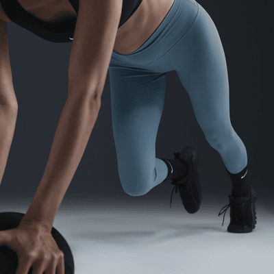 Nike One 7/8-Leggings mit hohem Bund für Damen