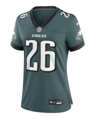 Женские джерси Saquon Barkley Philadelphia Eagles Nike NFL Game Football Jersey для футбола