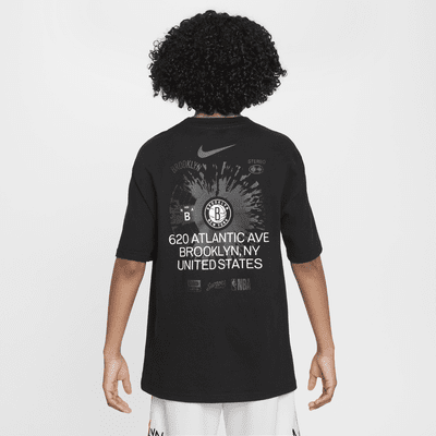 Brooklyn Nets Courtside Older Kids' (Boys') Nike NBA Max90 T-Shirt