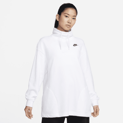 Nike Sportswear Club Fleece Women's Oversized Mock-Neck Sweatshirt. Nike JP