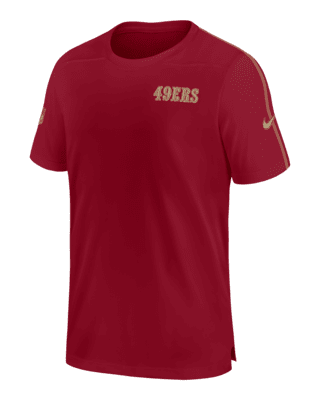 Мужские  San Francisco 49ers Sideline Coach Nike Dri-FIT NFL Top