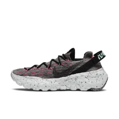 pink and gray nike women's shoes