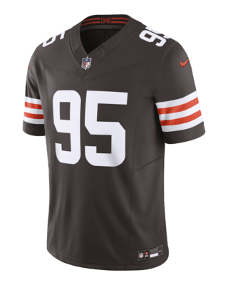 Мужские джерси Myles Garrett Cleveland Browns Nike Dri-FIT NFL Limited Football Jersey для футбола