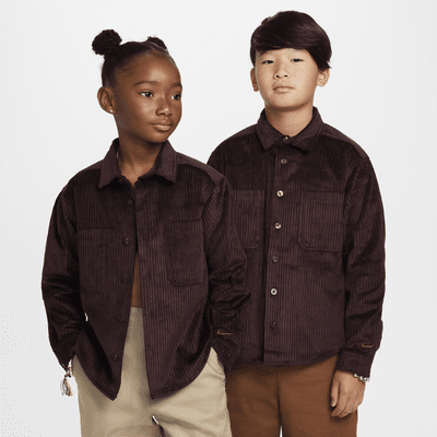 Nike SB Older Kids' Button-Down Layering Top