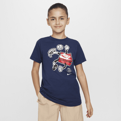 Paris Saint-Germain Nike Fußball-T-Shirt für ältere Kinder