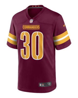 Мужские джерси Austin Ekeler Washington Commanders Nike NFL Game Football Jersey для футбола