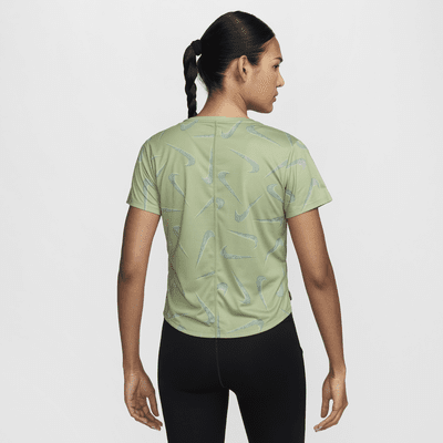 Nike Dri-FIT Swoosh Women's Short-Sleeve Printed Running Top