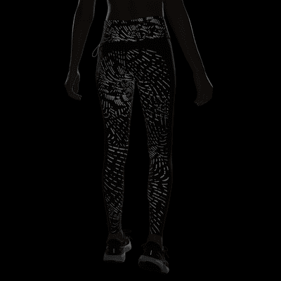 Leggings de running con estampado reflejante para mujer Nike Run Division Fast