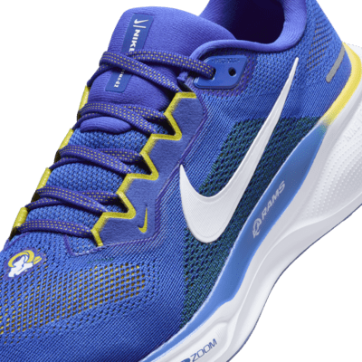 Tenis de correr en pavimento para hombre Nike Pegasus 41 NFL Los Angeles Rams