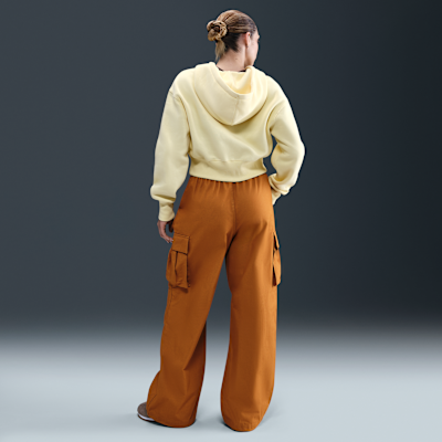 Nike Sportswear Normal Belli Oversize Dokuma Kadın Kargo Eşofman Altı