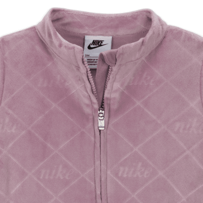 Nike Baby (12-24M) Cozy Monogram Coverall