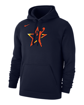 Мужское худи WNBA 2025 All-Star Weekend Club Nike Fleece Pullover Hoodie