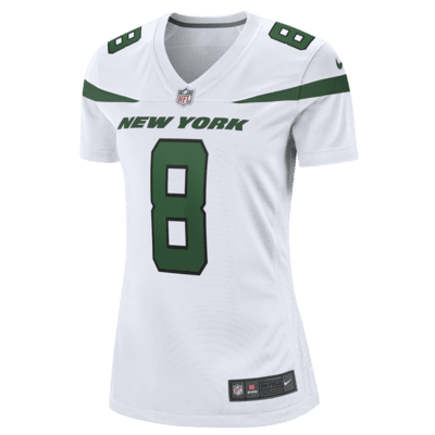 Jersey de fútbol americano Nike de la NFL Game para mujer Aaron Rodgers New York Jets