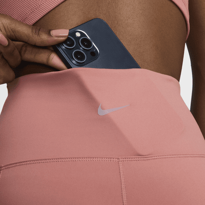 Shorts de ciclismo de tiro alto de 18 cm para mujer Nike One Wrap