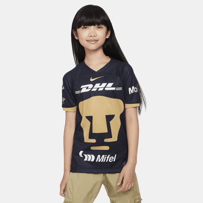 Pumas UNAM 2023/24 Stadium Away Big Kids' Nike Dri-FIT Soccer Jersey