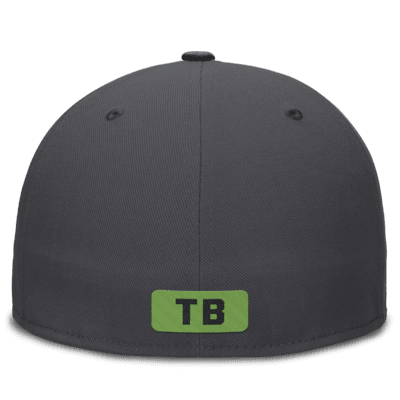 Gorra Nike Dri-FIT de la MLB ajustada para hombre Tampa Bay Rays City Connect True