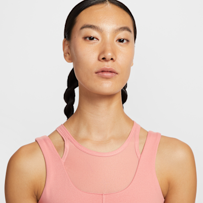 Nike One Fitted Women's Dri-FIT Cropped Tank Top