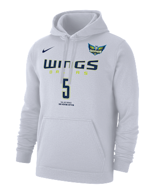 Мужское худи Paige Bueckers Dallas Wings Club Nike WNBA Fleece Pullover Hoodie