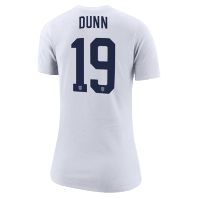 Playera de fútbol Nike para mujer Crystal Dunn USWNT