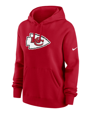 Женское худи Kansas City Chiefs Club Nike NFL Pullover Hoodie