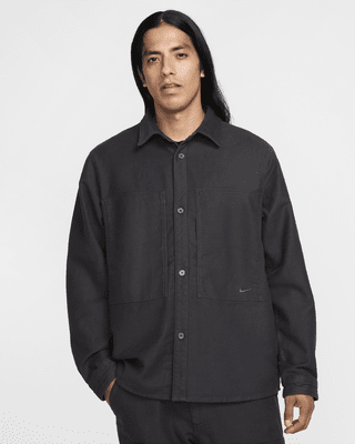 Мужские  Nike Life Long-Sleeve Chamois Field Shirt