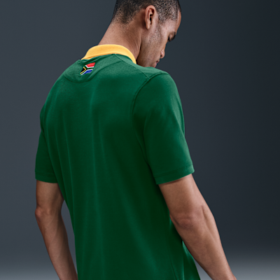 Springboks Polo de rugby Nike de piqué - Hombre