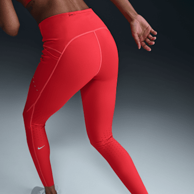 Nike Swift Leggings de correr de tiro alto de 7/8 con bolsillos para mujer